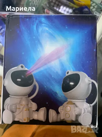 Проектор Астронавт / 360° регулируем / Мъглявина, Звезди / Дистанционно Управление, снимка 9 - Други стоки за дома - 48471191