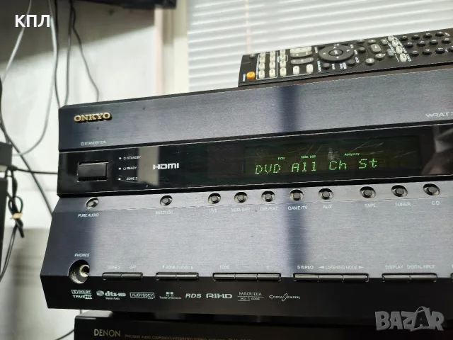 7.1 канален ресивър ONKYO TX-SR 605 , снимка 4 - Ресийвъри, усилватели, смесителни пултове - 56071439