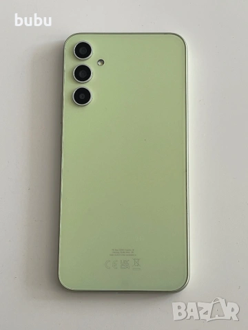 Samsung Galaxy A34 5G (Awesome Lime) – С протектор и кейс, снимка 2 - Samsung - 54237840