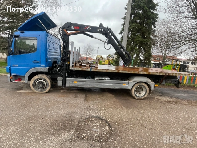 Камион с кран