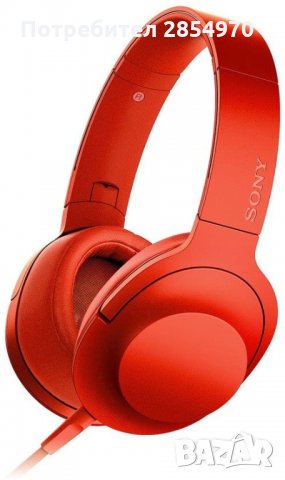 Sony MDR-100A Слушалки с микрофон RED