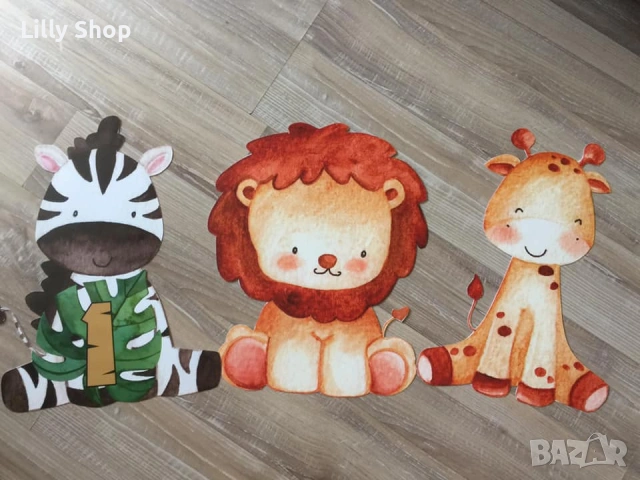 Покани, банер за рожден ден, Сафари Джунгла  / Safari Jungle, снимка 5 - Покани - 53177046