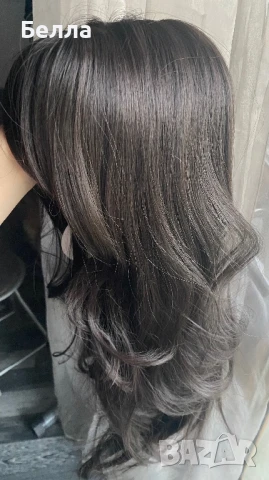 НОВА естествена перука! 100% високо качество, снимка 3 - Аксесоари за коса - 51056463
