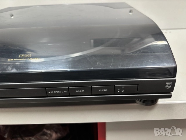 Грамофон PHILIPS FP260/00R полуавтоматичен, снимка 6 - Грамофони - 52455340