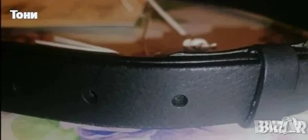 S. Oliver Оригинал Мъжки Колан с Мини Портмоне от Естествена Кожа Нов 90см., снимка 7 - Колани - 50471176