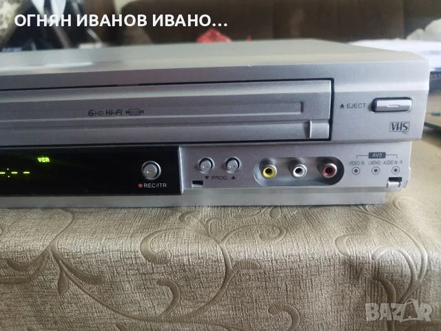 LG VC8716 COMBO HI-FI VHS Топ модел+ дистанционно , снимка 2 - Плейъри, домашно кино, прожектори - 51384688