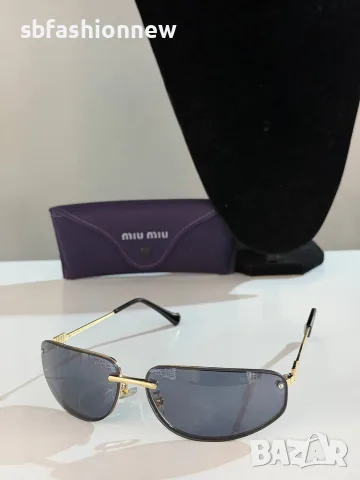 Miu Miu очила с лого, снимка 4 - Слънчеви и диоптрични очила - 55771805