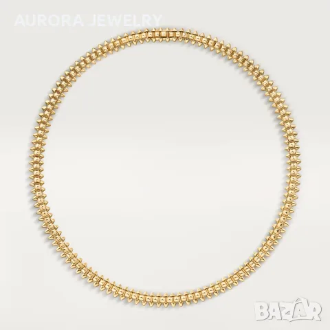 CARTIER Clash de Cartier Gold Flexible Small Model Дамско Колие, снимка 3 - Колиета, медальони, синджири - 56125469