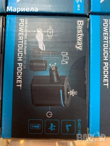 Bestway Електрическа Помпа с 3 накрайника, снимка 5 - Други стоки за дома - 51879678