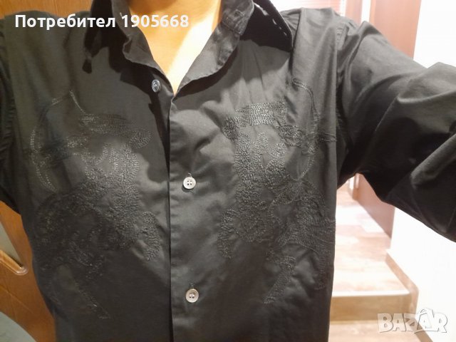 Дамска риза на REPLAY с бродерии № Л - ХЛ