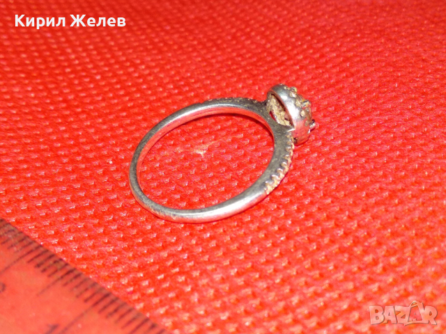 ПРЕКРАСЕН ФИН СКЪПОЦЕНЕН СРЕБЪРЕН ПРЪСТЕН МАРКОВО СРЕБРО SL 925 с ЮВЕЛИРНО ФАСЕТИРАНИ ЦИРКОНИ 41938, снимка 11 - Пръстени - 44610729