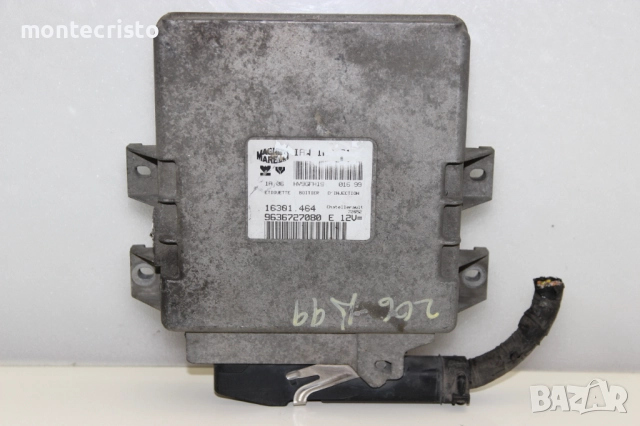Моторен компютър Peugeot 206 (1998-2009г.) 16301464 / 9636727080 / IAW1AP81 / IAW 1AP.81