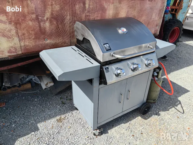 Барбекю на газ GRILL CHEFF, снимка 2 - Барбекюта - 49929494