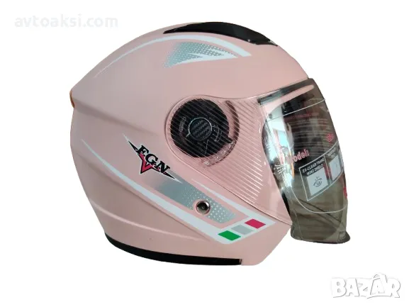 Дамска Каска за Мотор/Скутер -621, снимка 2 - Аксесоари и консумативи - 49859650