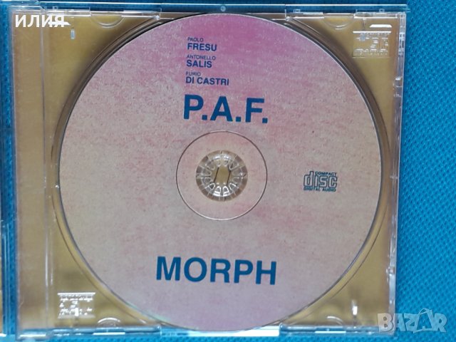 P.A.F.(Fresu/Salis/Di Castri)– 2004 - Morph(Contemporary Jazz), снимка 6 - CD дискове - 44262620