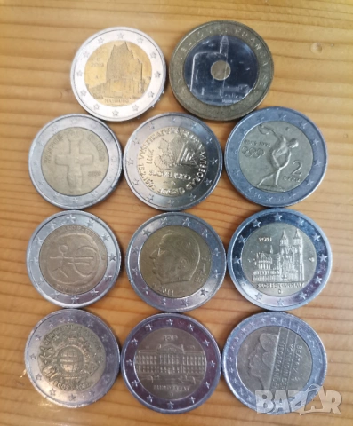 Лот Евро монети 