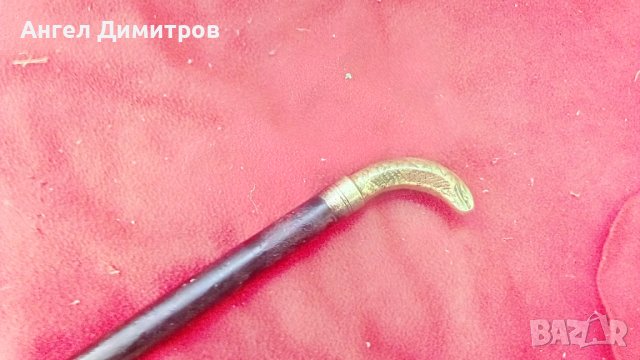 Страхотен дървен бастун с глава на кобра, снимка 8 - Антикварни и старинни предмети - 42057637