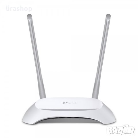 Безжичен Рутер Tp-Link Tl-Wr840n, 2.4 Ghz, 300mbps, 10/100, снимка 1 - Рутери - 42161711