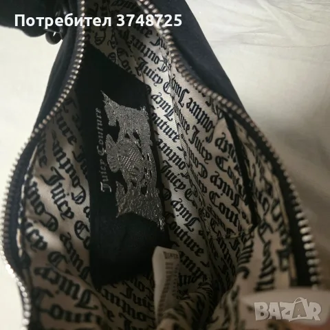 Велурена чанта Juicy Couture , снимка 9 - Чанти - 56184664