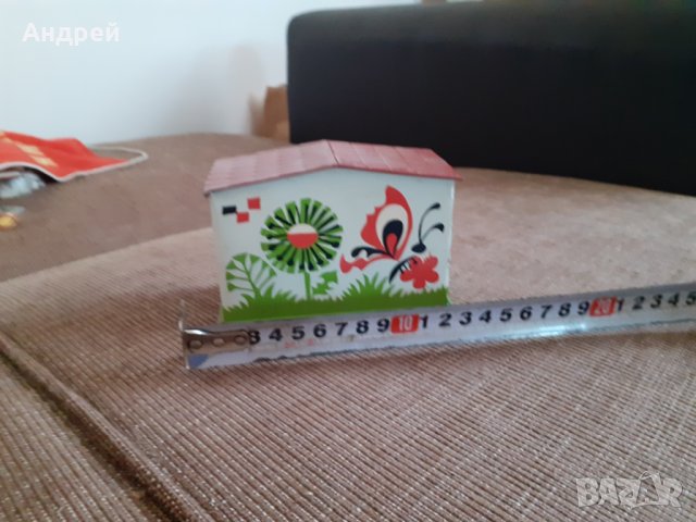 Стара детска касичка #5, снимка 4 - Антикварни и старинни предмети - 29593015