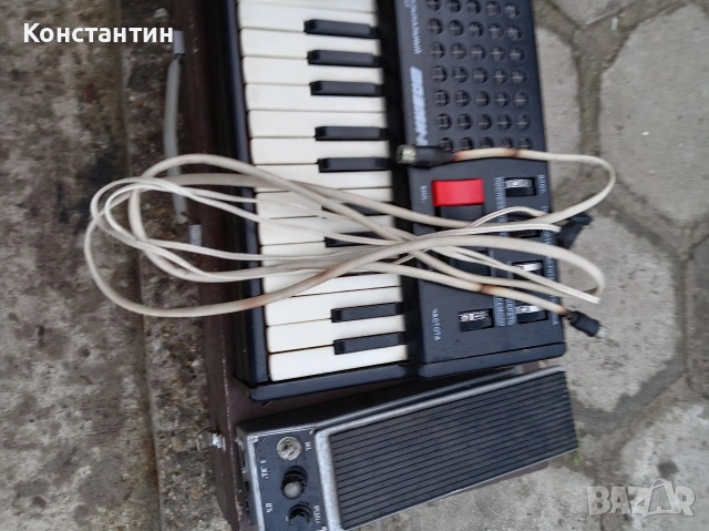 Винтидж съветски синтезатор Faemi-M (Фаэми-М) – Рядък колекционерски модел, снимка 8 - Антикварни и старинни предмети - 53950132