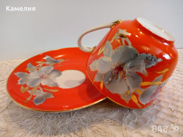 Руски порцелан , снимка 7 - Чаши - 40527883