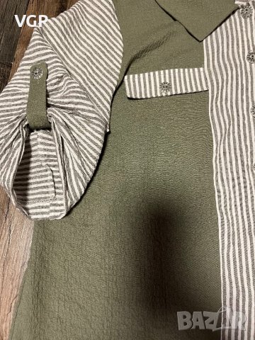 Дамска риза с къс ръкав, снимка 3 - Ризи - 39331241