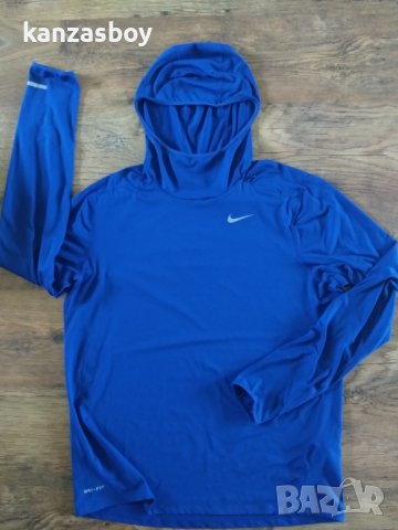 Nike Dri-Fit Element - страхотно мъжко горнище , снимка 8 - Спортни дрехи, екипи - 36908420