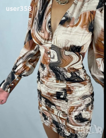 Елегантна дамска рокля, снимка 2 - Рокли - 54281965