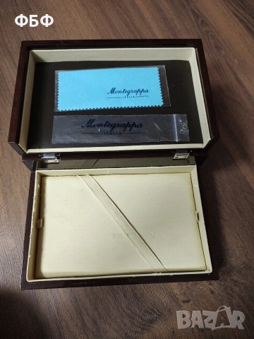 Montegrappa луксозна кутия , снимка 10 - Антикварни и старинни предмети - 53231506