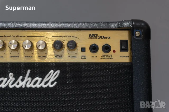 Китарен комбо усилвател Marshall MG30DFX, снимка 5 - Китари - 56426190