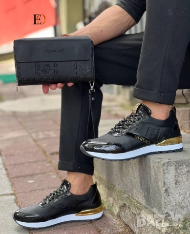 мъжки маратонки versace hugo boss, снимка 3 - Маратонки - 51458900