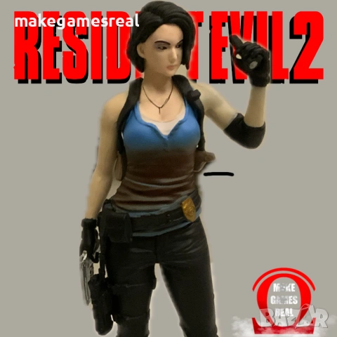 Екшън фигура Resident Evil 2 - Jill Valentine, снимка 4 - Аксесоари - 54242165