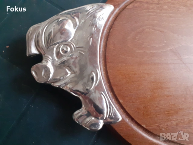 Дъска за рязане, поднос BMF с форма на прасенце, снимка 3 - Антикварни и старинни предмети - 53285636