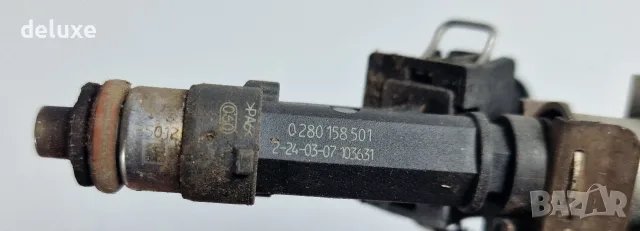Горивна Рейка Дюза Дюзи Opel Corsa D 1.2 Опел Корса Д 2006г-2014 0 280 158 501 0280158501 0280158208, снимка 3 - Части - 56236965