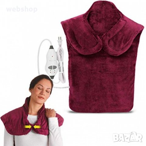 Термо масажор за врат, рамене и гръб Thermapulse Relief Wrap, снимка 3 - Масажори - 34327086