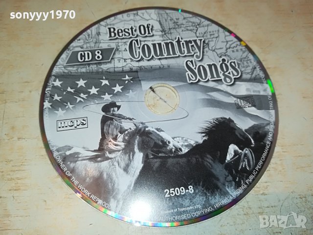 COUNTRY SONGS CD8 1509221631, снимка 2 - CD дискове - 38012882