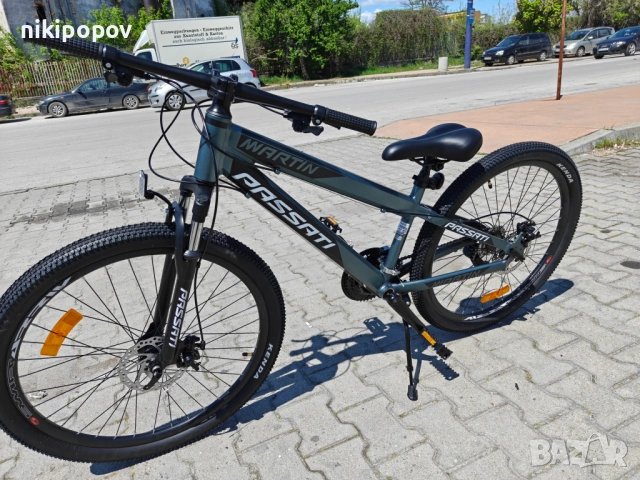 BG Алуминиев велосипед 26" MARTY сив, снимка 7 - Велосипеди - 54334934