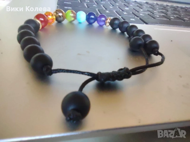 гривната на Седемте Чакри , снимка 5 - Гривни - 52709285