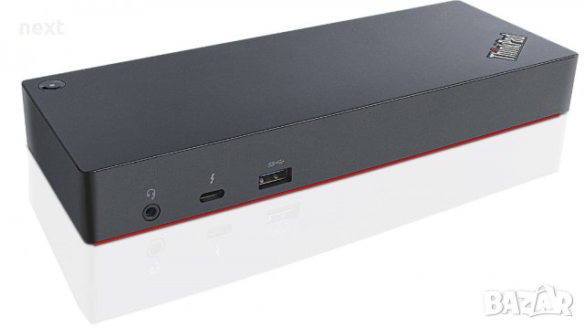Докинг станция Lenovo ThinkPad Thunderbolt 3 Dock (40AC) + Гаранция, снимка 2 - Лаптоп аксесоари - 38568390
