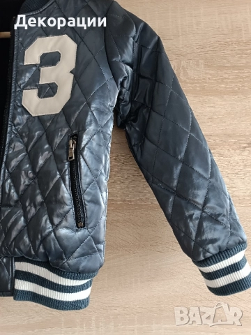 чисто ново детско ватирано яке с качулка , снимка 6 - Детски якета и елеци - 51843066