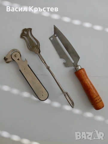 Прибори за хранене и нож - "Петко Денев", - и др. 21 бр., - Руски ножове, - Ел. бързовари, снимка 5 - Други - 51453821