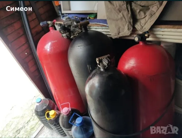 Продавам олекотени метанови бутилки