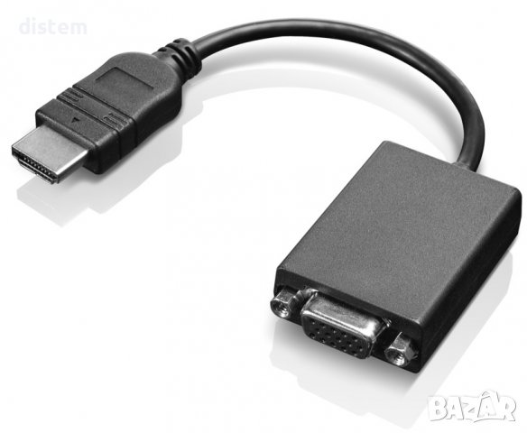 Кабел Lenovo мини HDMI(м) към VGA(ж), снимка 1 - Работни компютри - 36900678