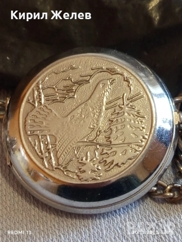 Стар джобен часовник МЪЛНИЯ СССР с кюстек за КОЛЕКЦИОНЕРИ 52245, снимка 8 - Антикварни и старинни предмети - 52478599