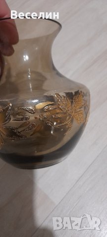 Ретро ваза калиево стъкло Намаление , снимка 5 - Антикварни и старинни предмети - 42921788
