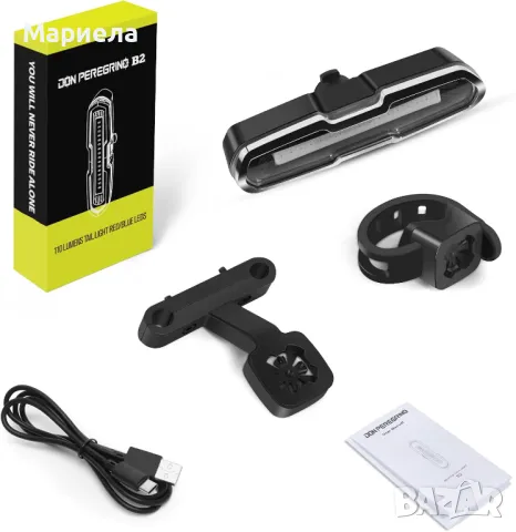 Задни светлини за велосипеди/Висока яркост / Акумулаторно Зареждане, снимка 2 - Аксесоари за велосипеди - 49492725