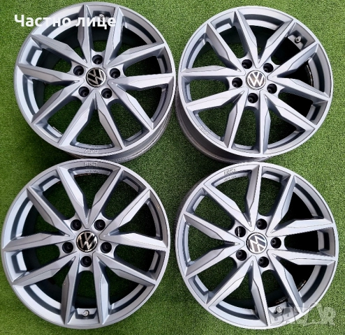 Продавам 4бр 17-ки джанти за Фолксваген Пасат, Голф, Туран, Тигуан, Шаран 