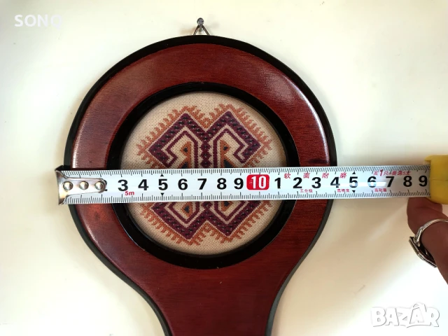 Страхотна Закачалка Ключ Със Бродерия, снимка 5 - Антикварни и старинни предмети - 51163952