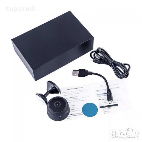 Мини Камера с WiFi Full HD 1080p Шпионска Камера, снимка 6 - Камери - 29590163